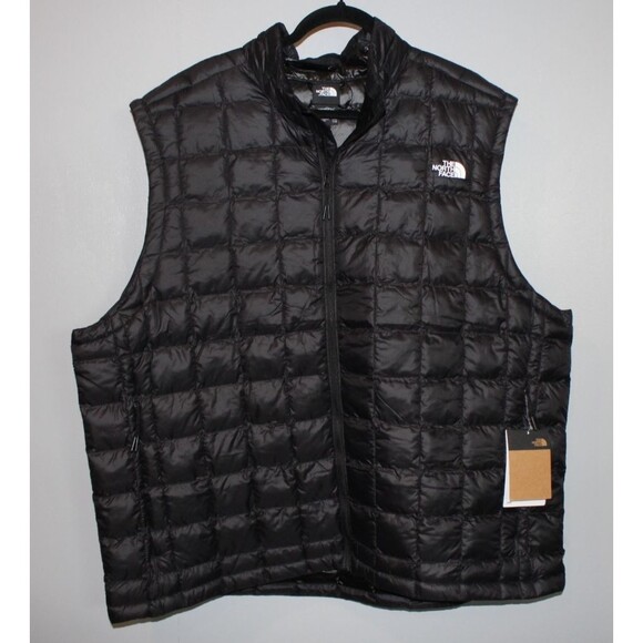The North Face Men Big & Tall Quilted Eco Vest BLACK 3XL NWT $180 - Picture 4 of 10